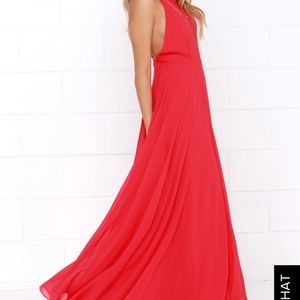 Red LuLu maxi